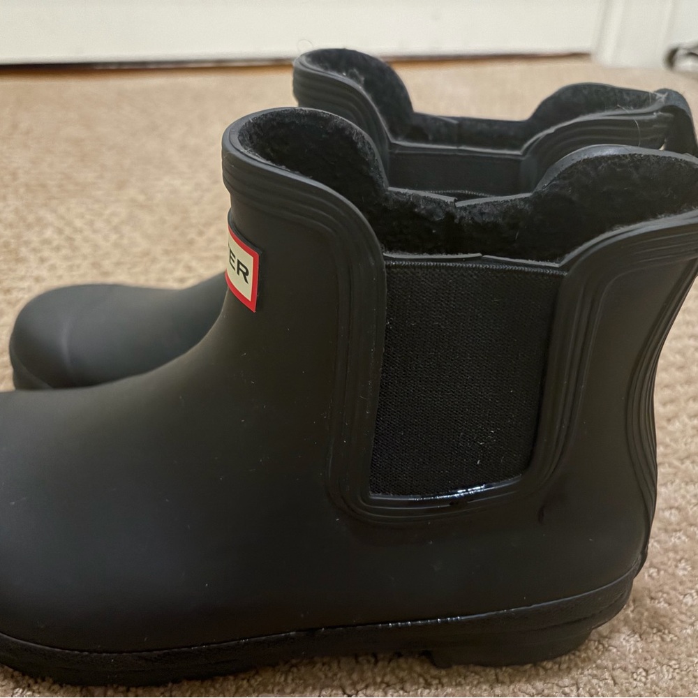 Hunter Black Rain Boots for Women